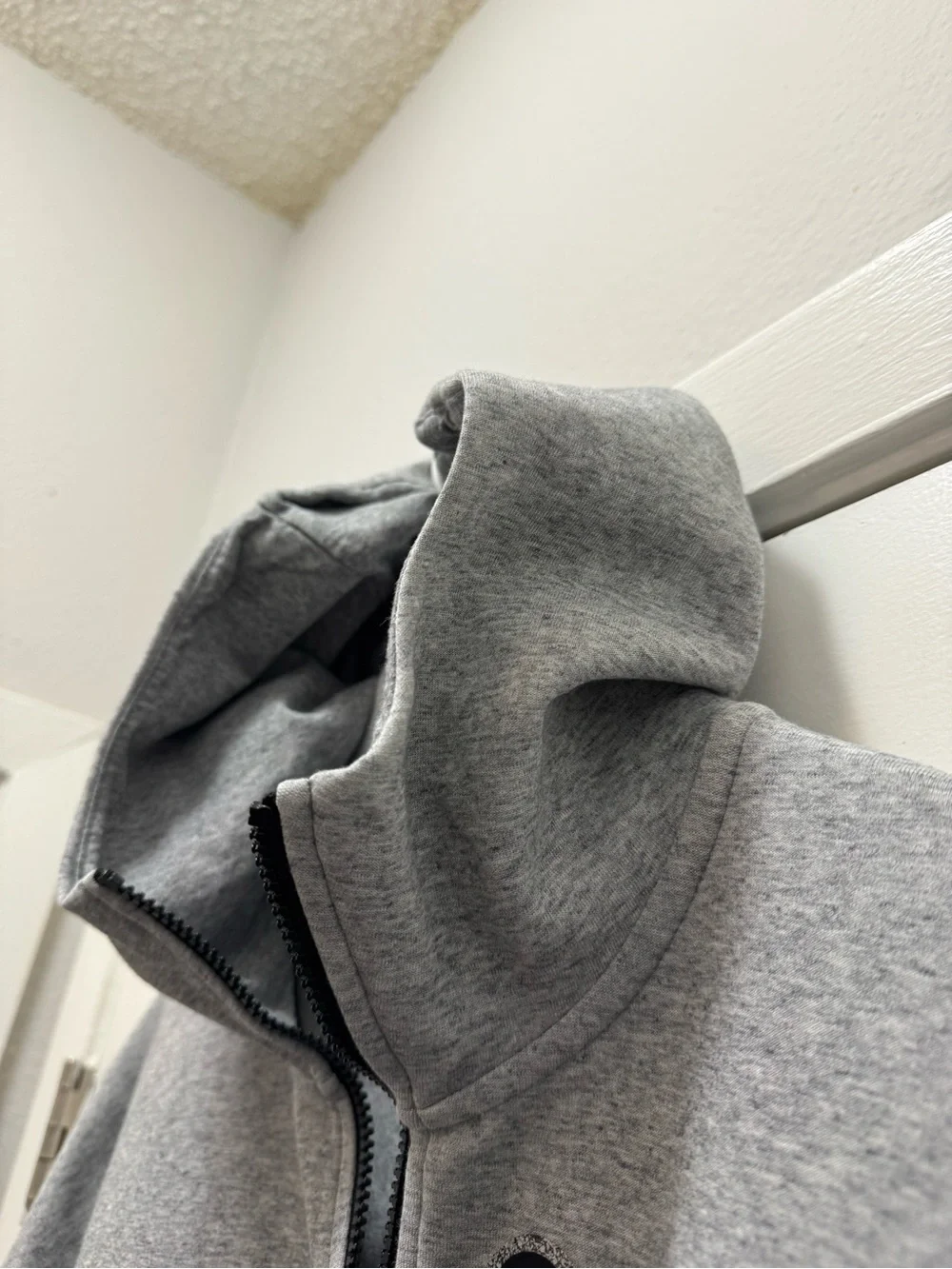 Nike Sportswear Tech Fleece Heather Grey Hoodie Jacket